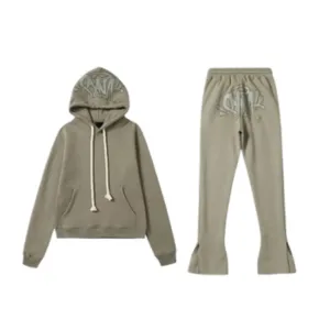 BIXPAK Syna World Tracksuit Olive Green front view