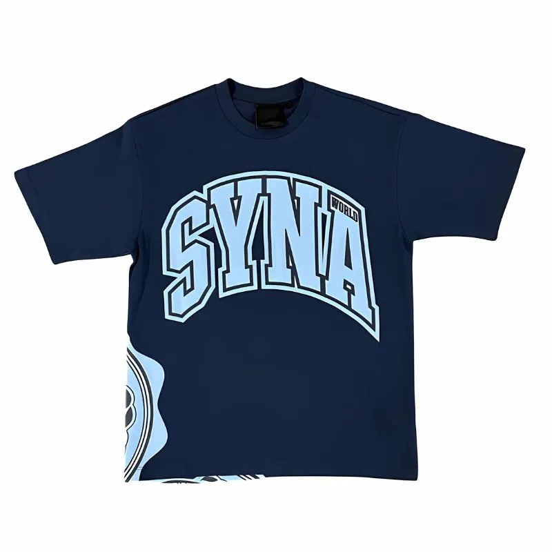 Front view of College Tee – Navy